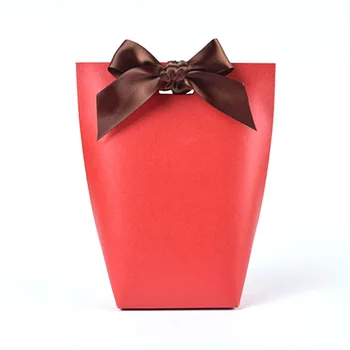 10 шт. Новая упаковка ювелирных изделий из Крафт-бумаги, сумка-подушка, коробка с лентой, Коробка для свадебной вечеринки, Коробка для торта, коробки для конфет  5