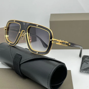 Солнцезащитные очки Для мужчин и женщин, ретро Очки DTS 427, дизайнеры RAKETO, модный стиль, защита от ультрафиолета, Полнокадровая Случайная коробка  5