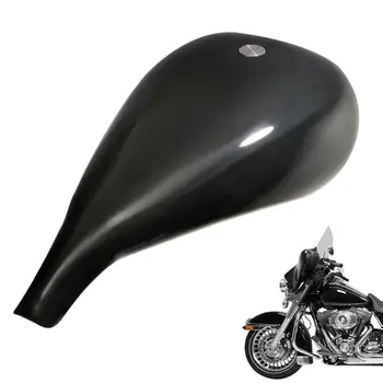 4,7-Галлонный 5-дюймовый удлиненный газовый топливный бак для мотоцикла Harley Touring Street Electra Glide FLHR Custom Baggers  3