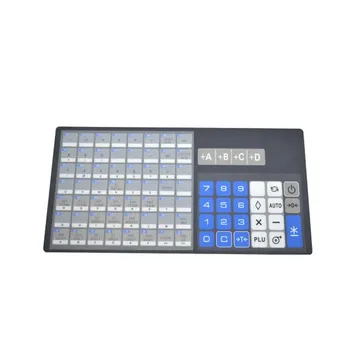 Новая пленка для клавиатуры на английском языке с 56 клавишами для розничного электронного весового принтера DIGI SM500 SM-500  5