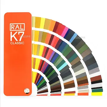Международный стандарт RAL Общее покрытие краской для печати Цветная карта европейского стандарта Версия 2021 Lauer Color Card K7 Немецкий  10