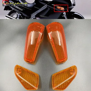 Крышка объектива Переднего Указателя Поворота Мотоцикла Для Kawasaki Ninja ZX-10 ZX1000 1988-1990 ZZR250 EX250 1990-2007 01 02 03 04 05  5