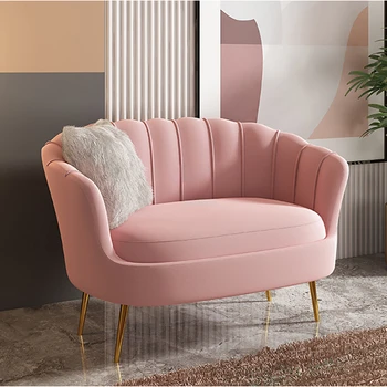 Скандинавские Роскошные Стулья для гостиной, современная простая мебель для дома, Кресло со спинкой для дома, Одноместный Двухместный диван, кресло для отдыха, кресло для отдыха  10