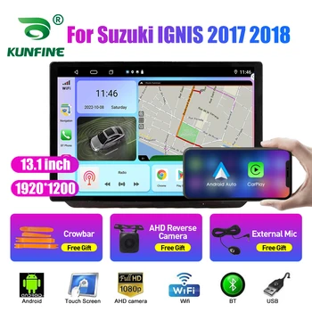 13,1 дюймовый Автомобильный Радиоприемник Для Suzuki IGNIS 2017 2018 Автомобильный DVD GPS Навигация Стерео Carplay 2 Din Центральный Мультимедийный Android Auto  5
