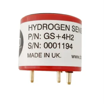 компактный промышленный электрохимический датчик H2, британский датчик DD, газовый диапазон 0-1000ppm, датчик водорода GS + 4H2  5