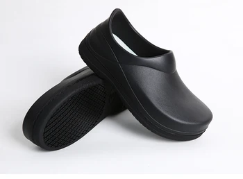 кухонная обувь шеф-повара 36-45 ярдов, специальная обувь для больничного врача и медсестры, нескользящая водонепроницаемая маслостойкая обувь для автомойки  10
