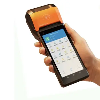 Портативные POS-Системы Sunmi V2s Android 11 4G NFC GPS GMS Биллинговая Машина 58 мм Встроенный Принтер Smart Pos-Машина с playstore  3