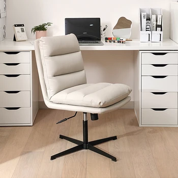 Базовая опора Офисного кресла Роскошная Подушка для спины Удобное Офисное кресло Nordic Дизайнерский Подъемник Поворотный Sillas Gamer Офисная Мебель  0