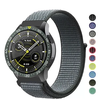 20мм 22мм Нейлоновая Петля Ремешок для Huawei Watch GT 3 SE GT3 SE Amazfit GTR 4 3 Браслет для Samsung Watch 5 Band  5