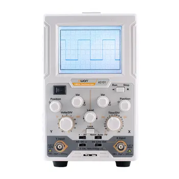 AS101 AS201 1-канальный осциллограф OWON Beachtop oscilloscope Цифровой осциллограф  5