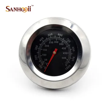Высококачественный биметаллический термометр из нержавеющей стали на 50-500 градусов Цельсия для приготовления барбекю-барбекю  4