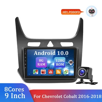 Автомагнитола Android10 2 Din для Chevrolet Cobalt 2016-2018 Автомобильный мультимедийный видеоплеер GPS-навигация DVR Carplay 4G Без DVD  5
