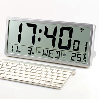 Электронные часы Han WIFI настенные электронные часы цифровые часы для дома, спальни, гостиной, роскошные простые настольные настенные часы  5