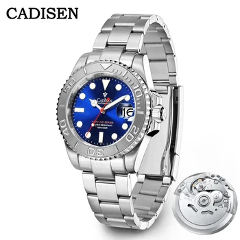 Мужские механические часы CADISEN 2023, лучший бренд класса люкс, автоматические мужские часы NH35 Sapphire, водонепроницаемые спортивные часы Reloj Hombre  5