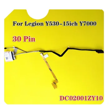 Для Lenovo Y530-15ICH Y7000 ЖК-дисплей LVDS с дисплеем высокой четкости с плоским кабелем DC02001ZY10 портативный ЖК-дисплей с плоской кабиной. слой  10
