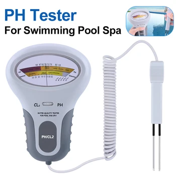 Тестер Контролирует Уровень хлора Cl2 в воде, тестирование для плавания в бассейне, Измеритель хлора в спа, Измерительное устройство для измерения качества воды Для  5