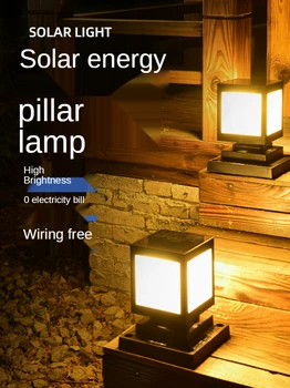 Lámpara Solar de pared para exteriores, luminaria de pared resistente al agua para jardín, Villa y jardínCD  4