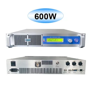 [Заводской] 600-ваттный FM-передатчик, сертифицированный CE, ISO, FCC, 600-ваттная трансляция, мощность 0-600 Вт Регулируется для радиостанции в радиусе 30 км  5