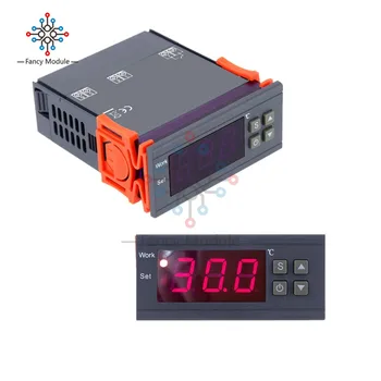 MH1210W 90-250 В 10A Цифровой регулятор температуры Термостат с датчиком нагрева и охлаждения для холодильника  2