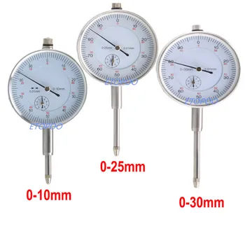 Точность 0-10 мм 0-25 мм 0-30 мм 0,01 мм Шкала Индикатора Измерительный прибор Точный Индикатор измерительный прибор Инструмент микрометр  4