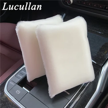 Большая губка для чистки салона Lucullan, коврик для мытья автомобиля со сверхмягкими волокнами, похожими на щетину  5