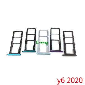 Для Huawei Y6 2018 2020 Слот для sim-карты, держатель лотка, гнездо для чтения sim-карт  10