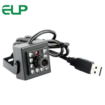 10шт ИК-светодиодов дневного и ночного видения USB-веб-камера 2MP с высоким разрешением 1920Х1080 cmos micro USB-камера  5