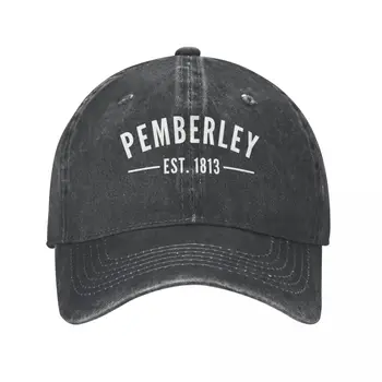 Бейсбольные кепки Pemberley Pride And Prejudice Джейн Остин 1813 г. Джинсовые Головные уборы высокого качества унисекс с козырьком-Футляром  10
