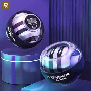 Самозапускающийся гироскоп Wondercore, мяч для тренировки запястий, обновленная версия, подсчетный мяч для расслабления мышц, тренировочный захват, мяч для фитнеса  10