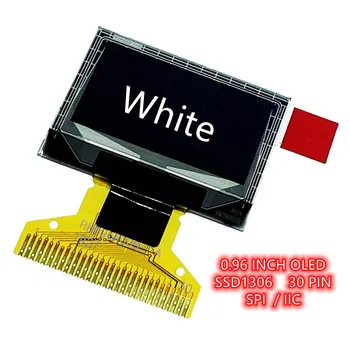 SSD1306 Drive IC 0,96-дюймовый 30-контактный OLED-экран 128 *64 Parraller 3/4 провода SPI I2C UG-2864HSWEG01  10