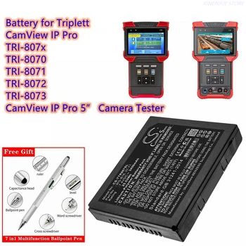 Обзорный, тестовый аккумулятор 7,4 В/3450 мАч WG-B16, 37-71, 37-105 для Triplett CamView IP Pro, TRI-807x, TRI-8070, TRI-8071, TRI-8072, TRI-8073  10