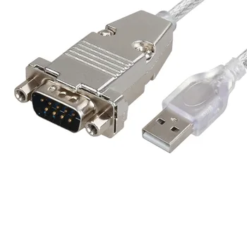 Промышленный преобразователь USB в RS232 с 9-контактным разъемом для подключения кабеля с последовательным портом  10