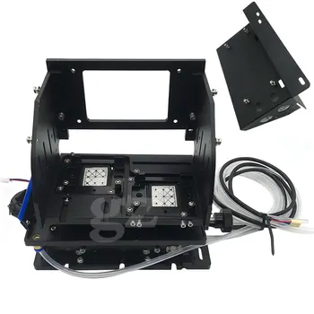каретка с двойной головкой для принтера Mutoh, обновление принтера для Epson I3200, каретка с держателем печатающей головки, рамка для укупорки  10