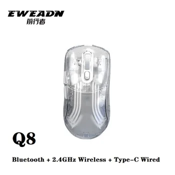 Bluetooth5.1 Беспроводная Мышь 2,4 ГГц Оптические Мыши с USB-Приемником Gamer 7200 точек на дюйм Игровая Мышь Для Компьютера ПК Аксессуары Для Ноутбуков  5