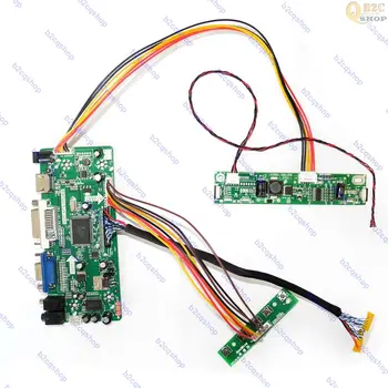 ЖК-контроллер Адаптер Конвертер Diy Kit для LTM230HL08 1920X1080 панель, совместимая с HDMI + DVI + VGA + Аудио  10