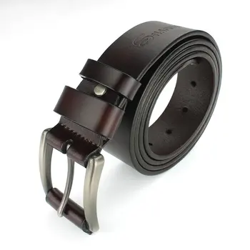 Новый ремень Износостойкий ceinture homme ремень для мужчин в стиле панк cinturones para hombre роскошный мужской ремень Модный изысканный ремень коричневого цвета  5