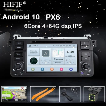 Carplay 1 Din Android 10 GPS Навигация Для BMW E46 M3 Rover 75 Coupe 318/320/325/330/335 Автомобильный Радиоприемник Мультимедийный DVD-Плеер Stereo  10