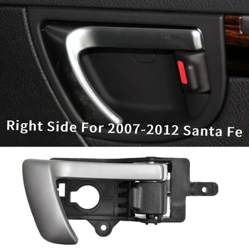 Внутренняя Дверная Ручка со Стороны переднего или заднего правого пассажира 2007-2012 Hyundai Santa Fe С Черной ручкой 82620-2B010  5