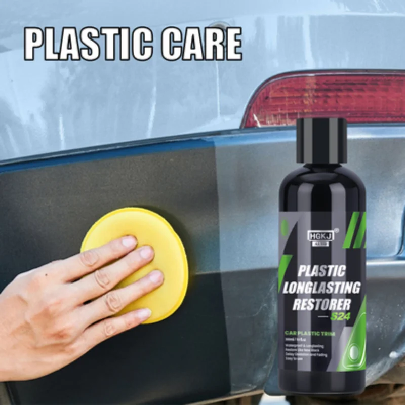 Средство для восстановления пластика Автомобиля До Черного Блеска Auto Plasitc Parts Repair Spray HGKJ S24 50 мл Средство Для Восстановления Экстерьера Автомобиля