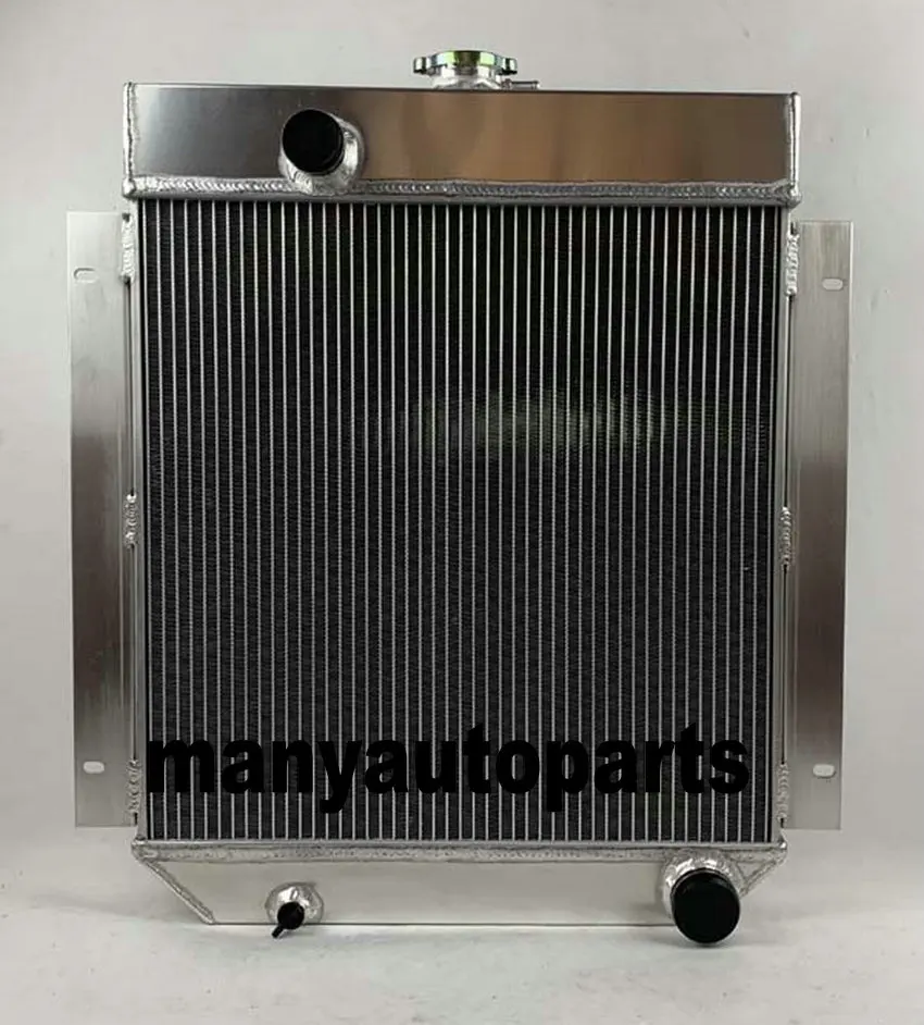 3-РЯДНЫЙ алюминиевый радиатор для двигателя Ford Fairlane Customline L6 1954 1955 1956 годов выпуска MT